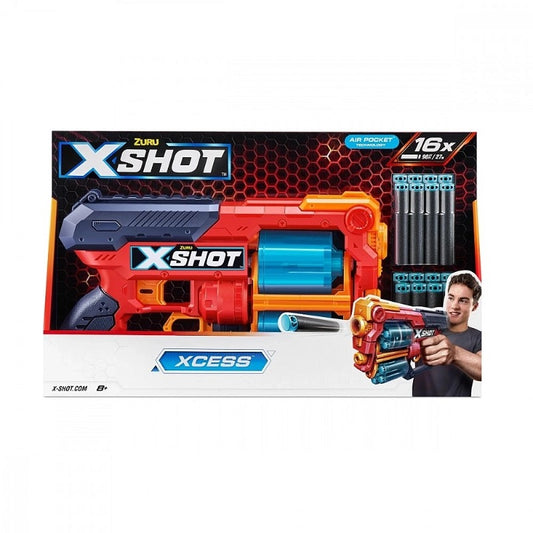 X-Shot - Excel Xcess Blaster | 16 Darts | 8Y+