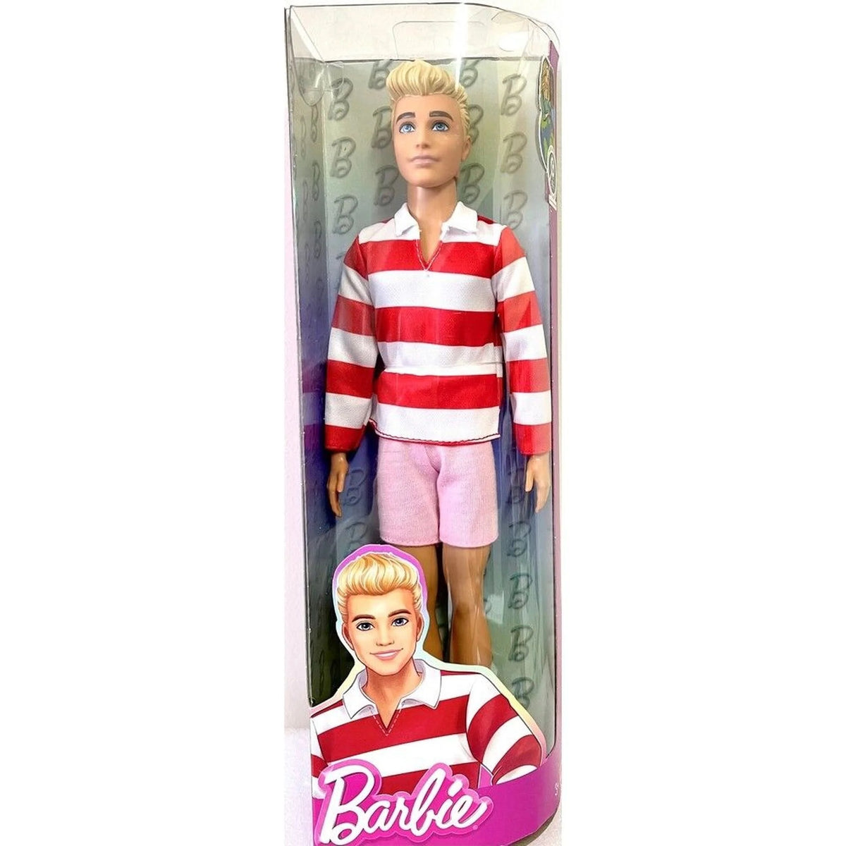 Barbie - Ken Fashionistas Doll | Blonde In Red Striped Top Barbie - Ken Fashionistas Doll | Blonde In Red Striped Top