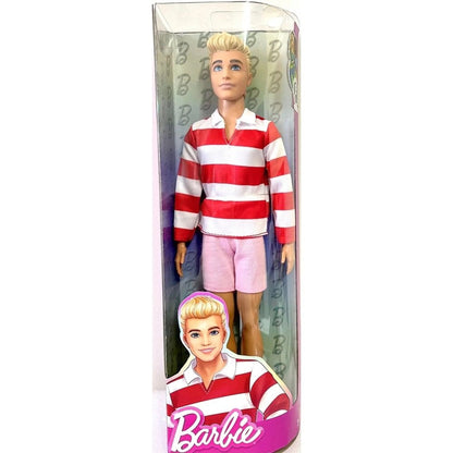 Barbie - Ken Fashionistas Doll | Blonde In Red Striped Top