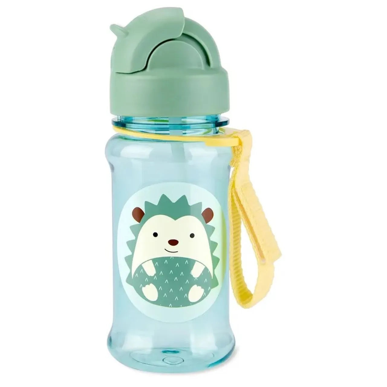Zoo Straw Bottle  - Hedgehog - 384.5ml