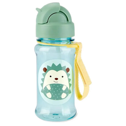 Zoo Straw Bottle  - Hedgehog - 384.5ml