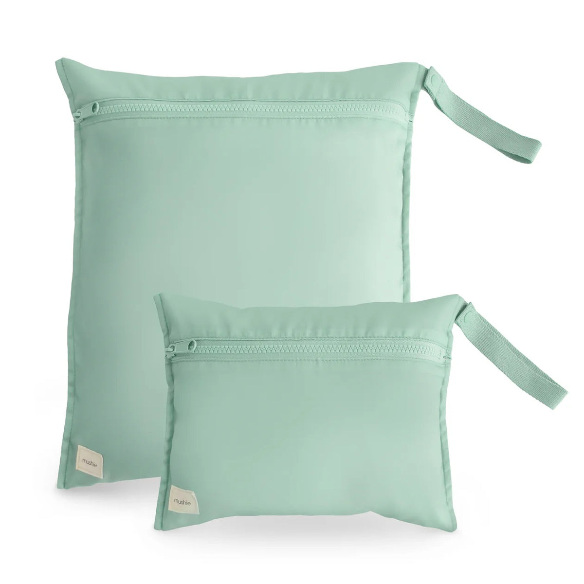 MUSHIE - Water Resistant Wet Bag | Set of 2 | Roman Green MUSHIE - Water Resistant Wet Bag | Set of 2 | Roman Green