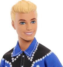 Barbie - Ken Fashionistas Doll | Blonde Hair Western Look | 65th Anniversary