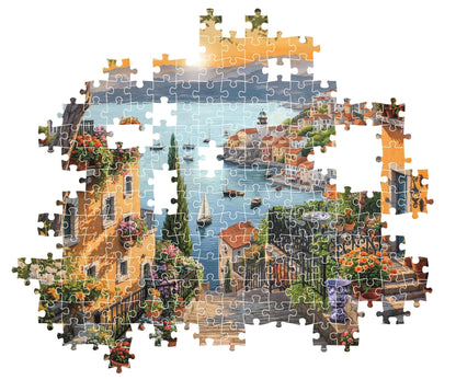 Clementoni - Steps to the Harbor 1500-Piece Jigsaw Puzzle (HQC)