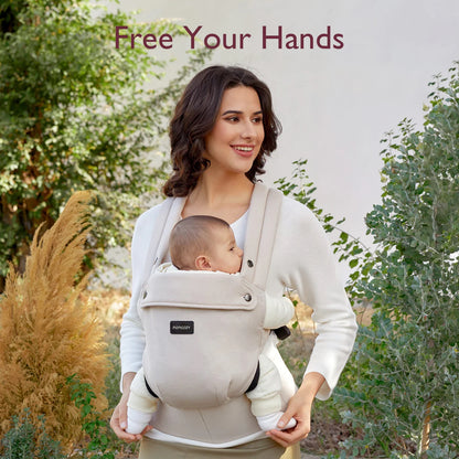 Momcozy - Baby Carrier Newborn to Toddler | Khaki