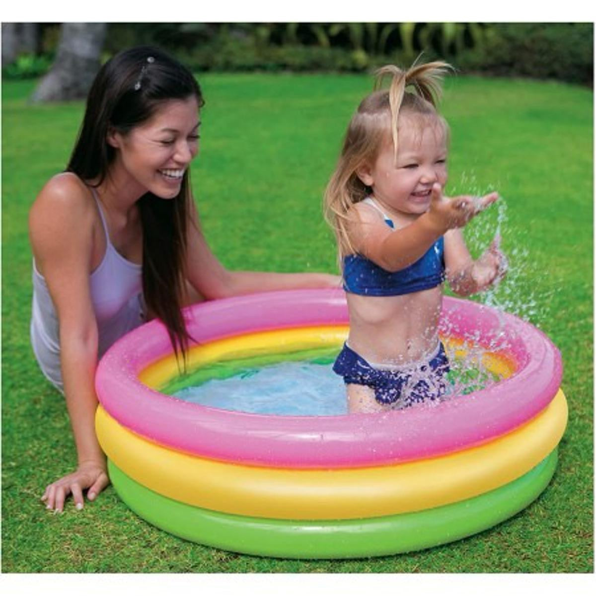 Intex - Sunset Glow Pool 61 x22 cm Intex - Sunset Glow Pool 61 x22 cm
