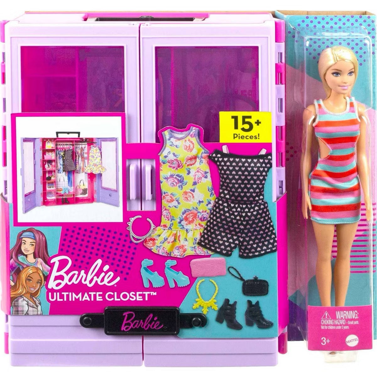 Barbie - Fashionistas Ultimate Closet Doll and Accessories