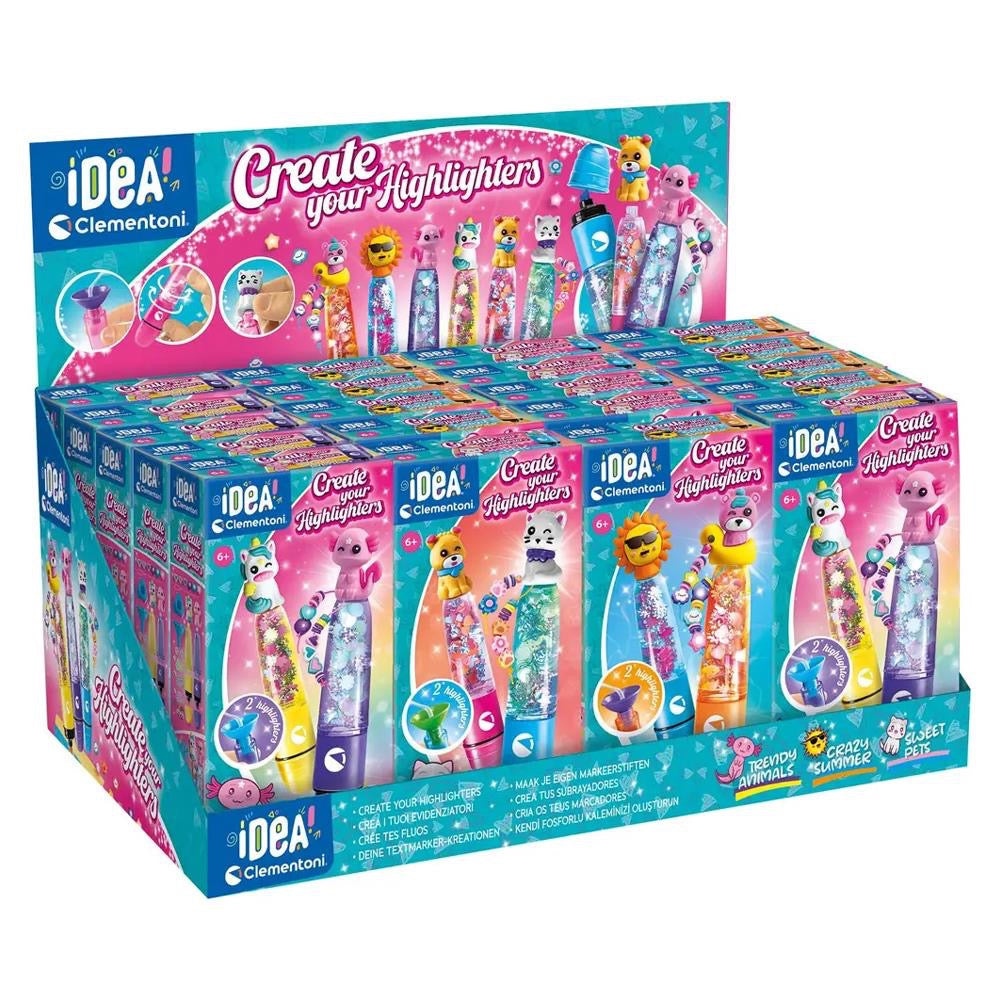 Clementoni - Mini Highlighter Lab (Assorted Design) | 6Y+ Clementoni - Mini Highlighter Lab (Assorted Design) | 6Y+