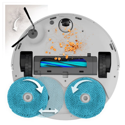 Cecotec - Conga Q200 Smart Robot Vacuum & Mop | 25000Pa | Self-Emptying Station