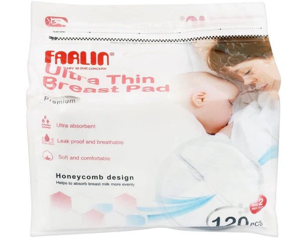 Farlin - Disposable Ultra-Thin Breast Pads | 120 pcs
