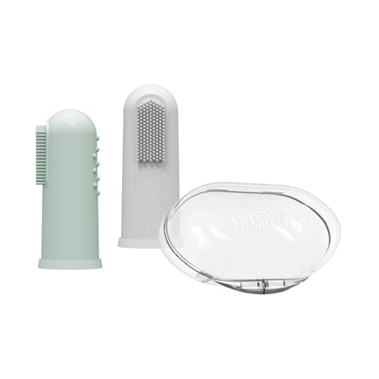 Dr. Brown’s - Finger Toothbrush | Set of 2 | 3m+
