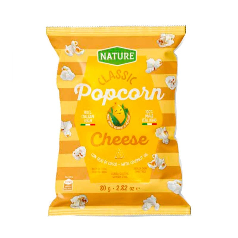 Bio Factor - Ready to Eat Popcorn | Gluten Free | Cheese | 80g Bio Factor - Ready to Eat Popcorn | Gluten Free | Cheese | 80g