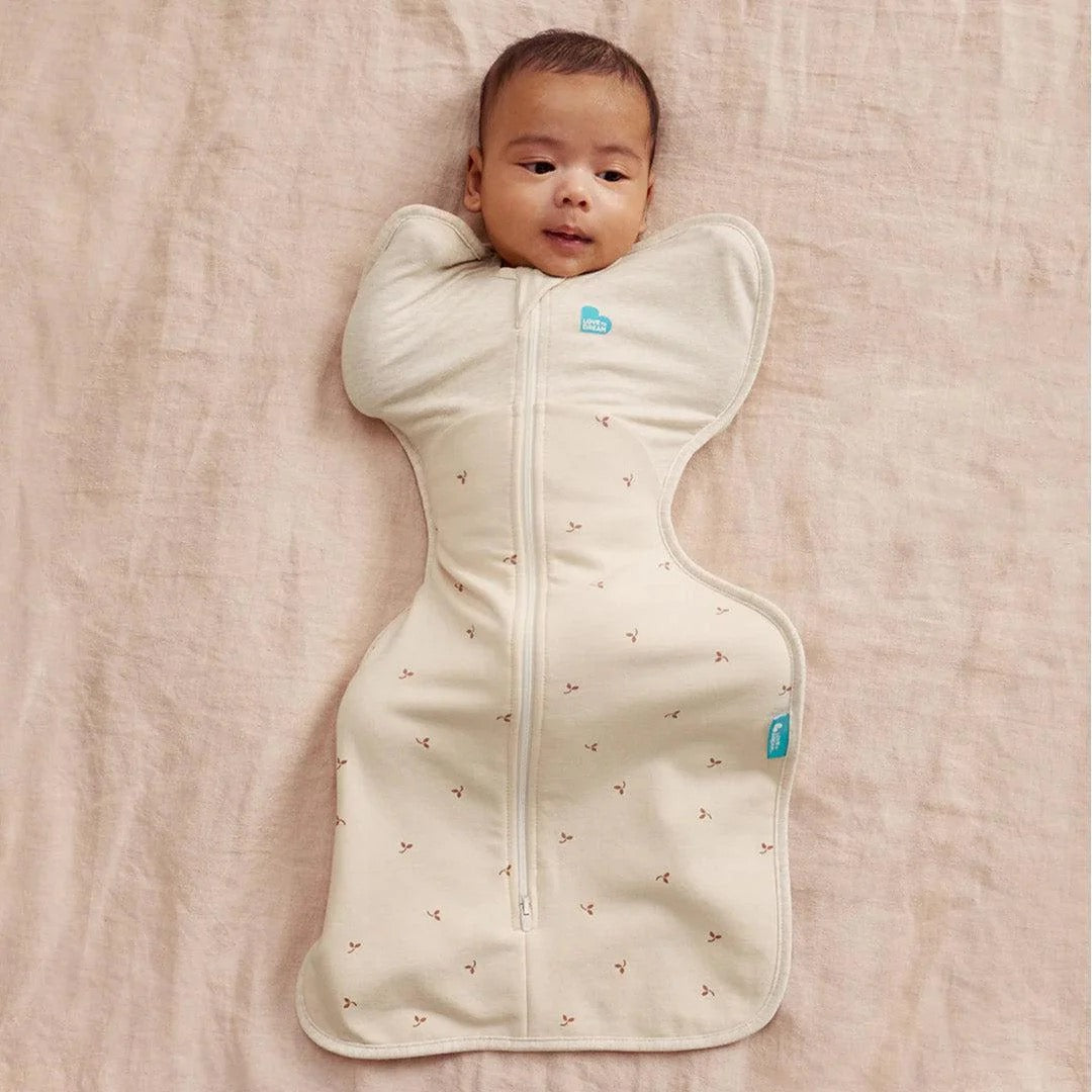 لاف تو دريم - كيس نوم للأطفال - Swaddle UP™  قابل للتمدد | 1.5 توغ | شوفان | متوسط