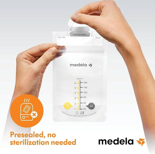 Medela Breast Milk Storage Bags Box of 25 Bags — BambiniJO Jordan
