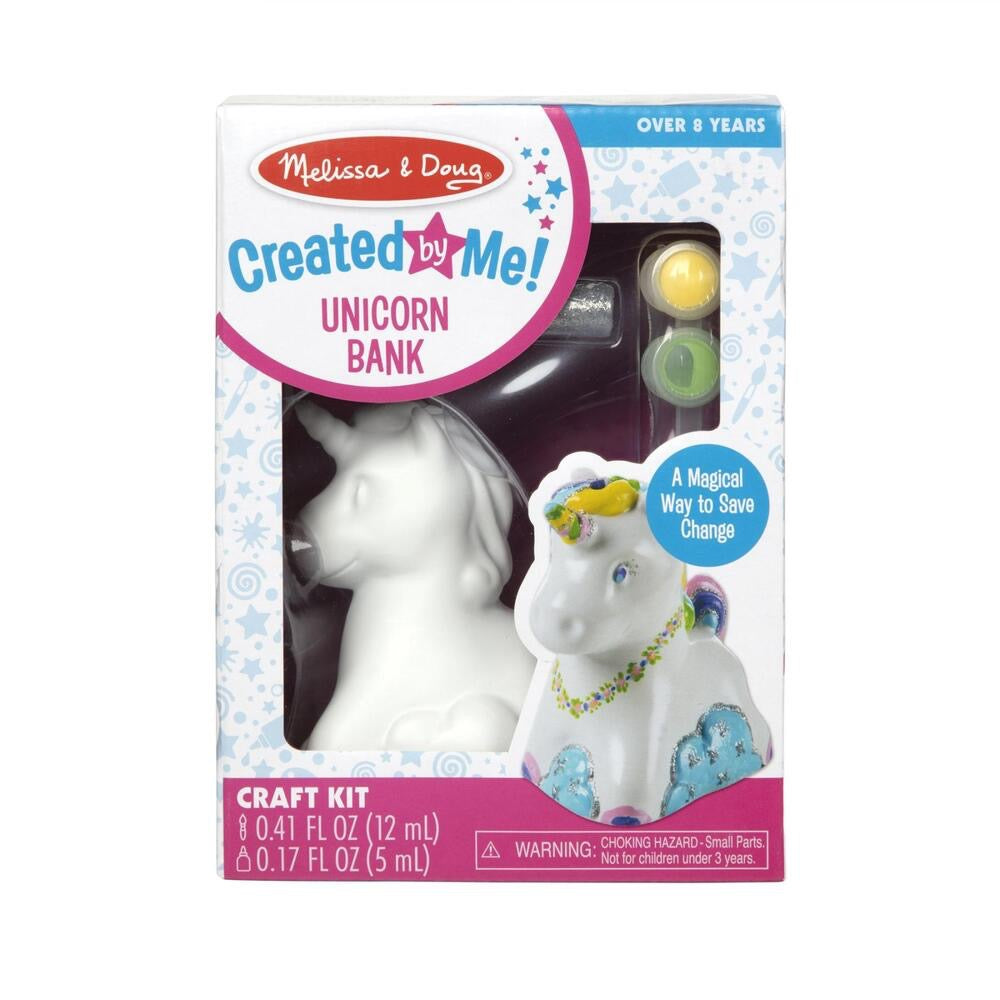 Melissa & Doug Created by Me! Unicorn Bank Craft 8Y+ Melissa & Doug Created by Me! Unicorn Bank Craft 8Y+