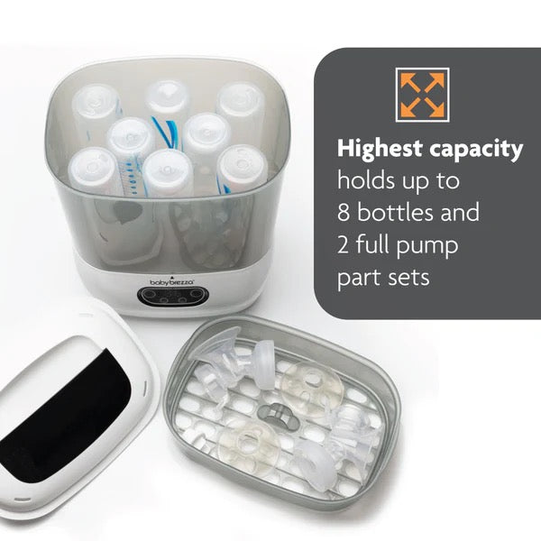 Baby Brezza - One Step™ Baby Bottle Sterilizer And Dryer Advanced | Black Baby Brezza - One Step™ Baby Bottle Sterilizer And Dryer Advanced | Black