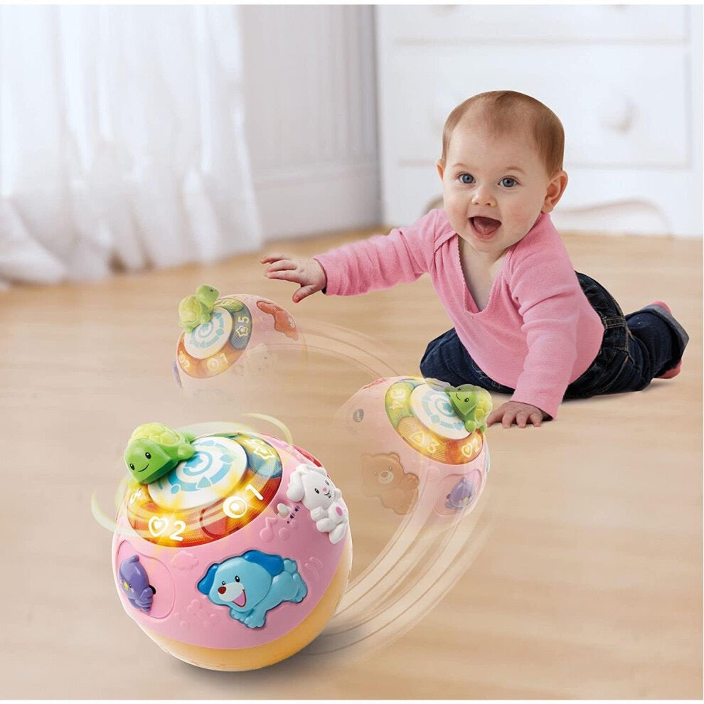 Vtech - Wiggle & Crawl & Learn Lights Ball | Pink Vtech - Wiggle & Crawl & Learn Lights Ball | Pink