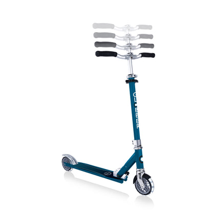 Globber - Flow Element Lights Scooter | Deep Blue | 6Y+