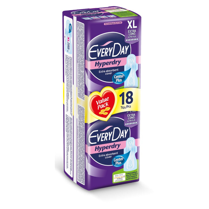 EVERYDAY Hyperdry Extra Long ECO. 18 PCS | BambiniJO Jordan