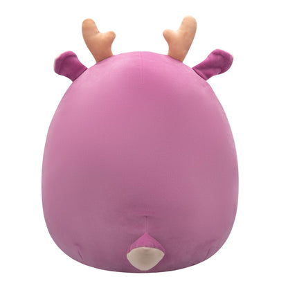 Squishmallows - Large Plush 16" Plum Fawn W/White Belly