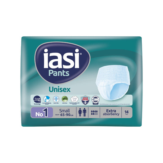 IASI - Unisex Underwear Pants | Size 1 S | 14 pcs