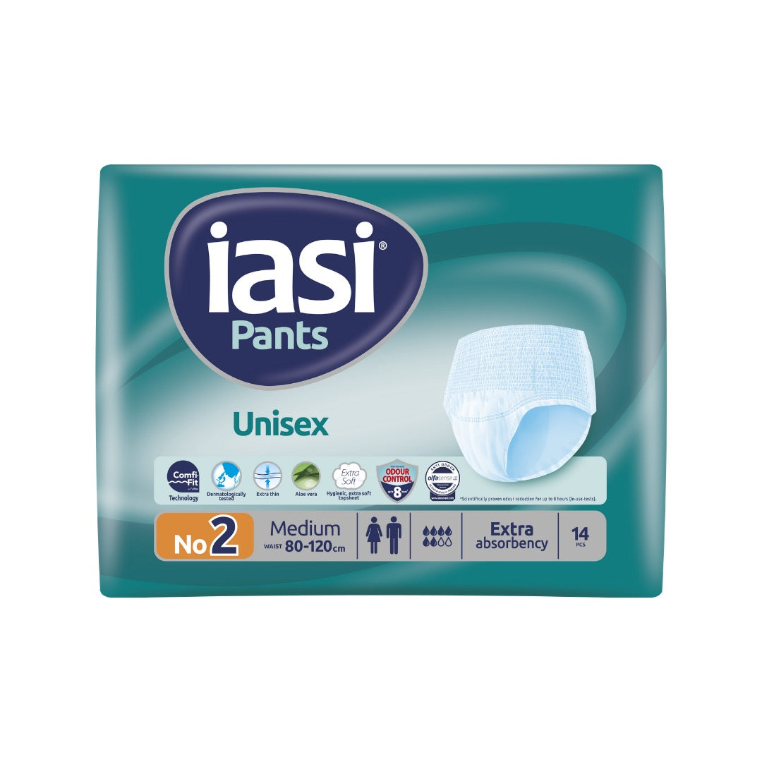 IASI - Unisex Underwear Pants | Size 2 M | 14 pcs IASI - Unisex Underwear Pants | Size 2 M | 14 pcs