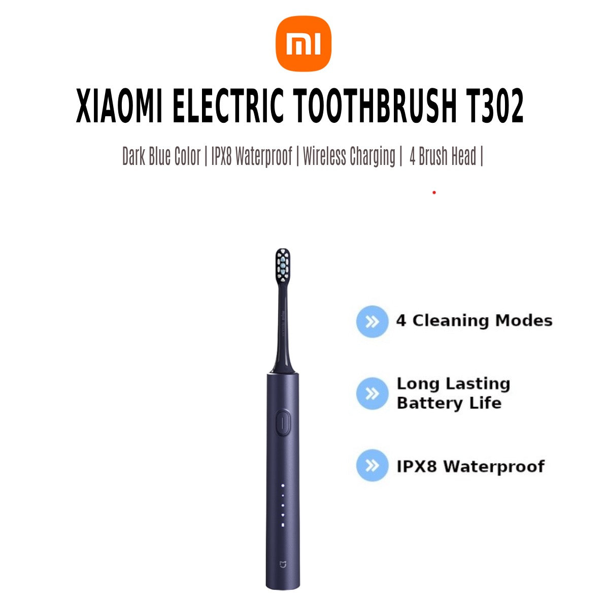 Xiaomi - Electric Toothbrush T302 | Silver Gray