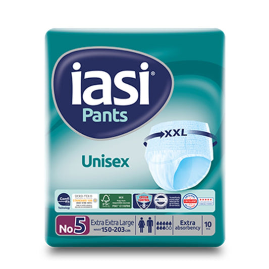 IASI - Unisex Underwear Pants | Size 5 XXL | 10 pcs