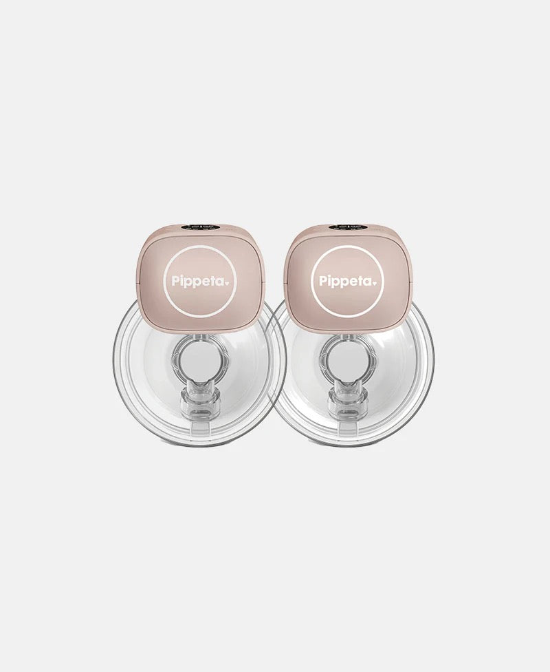 Pippeta - Led Wearable Hands Free Breast Pump | Ash Rose | Pack Of 2 Pippeta - Led Wearable Hands Free Breast Pump | Ash Rose | Pack Of 2