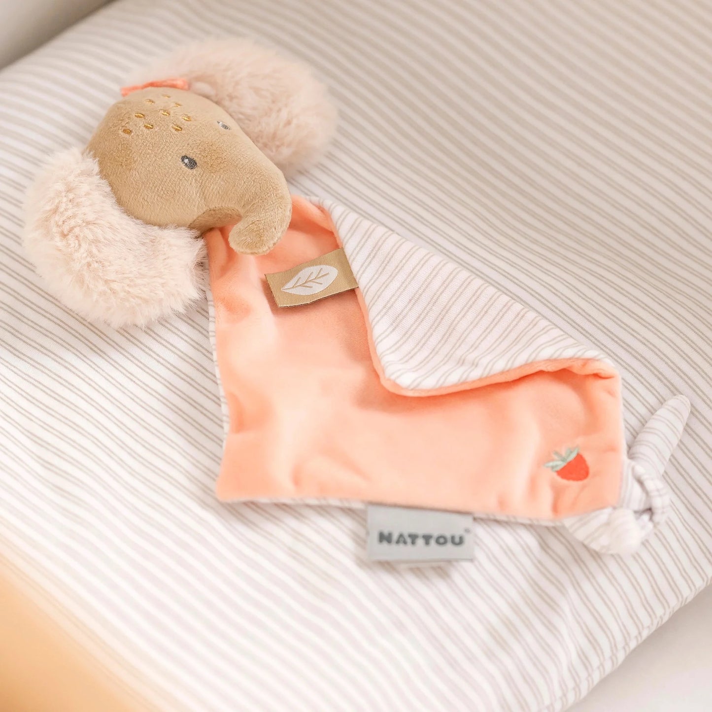 Nattou - Small Comforter | Doudou Elephant