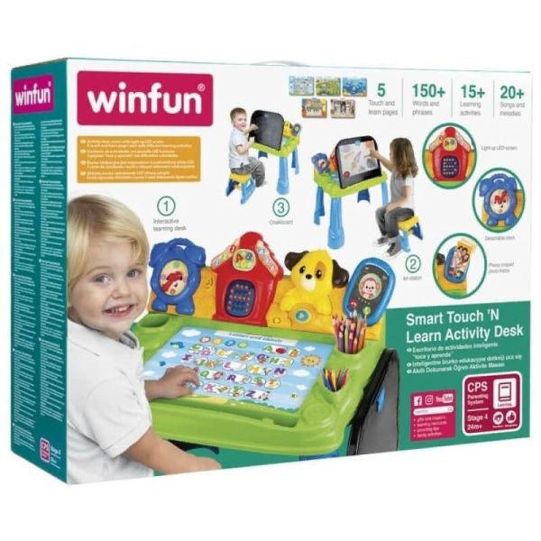 Winfun - Smart Touch and Learn Activity Desk Winfun - Smart Touch and Learn Activity Desk