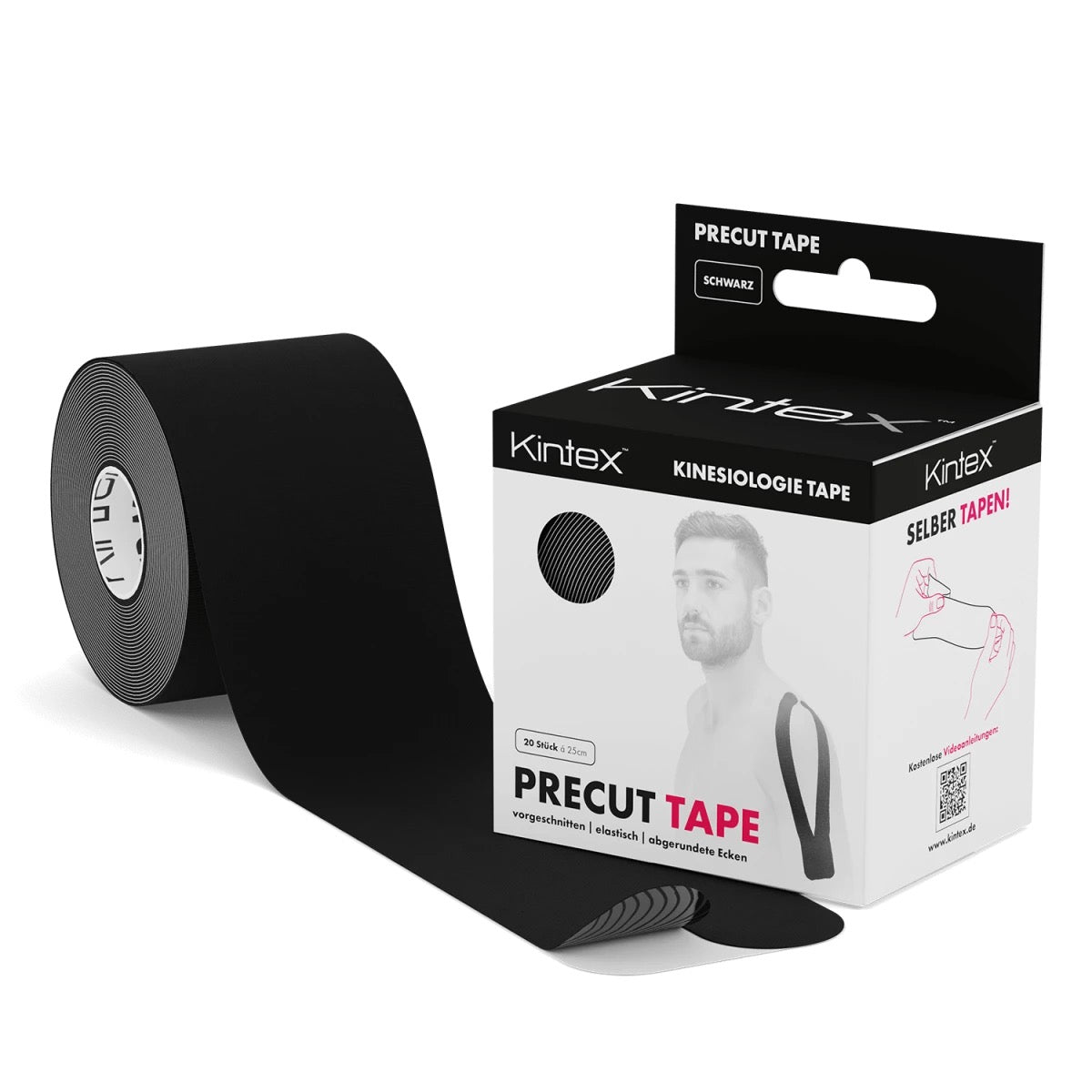 Kintex - Precut Kinesiology Tape 20 Strips 25cm x 5cm — BambiniJO Jordan