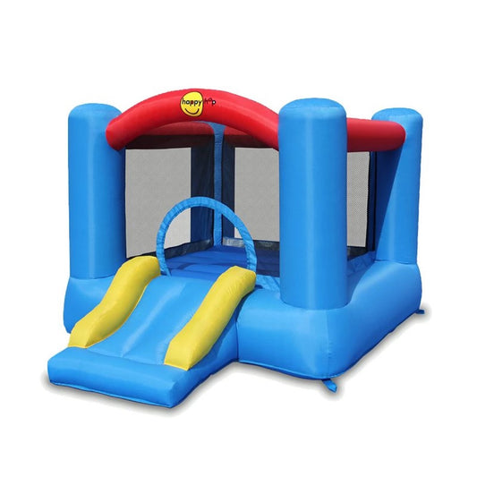 Happy Hop - Slide and Hoop Bouncer with Pump | 3Y+