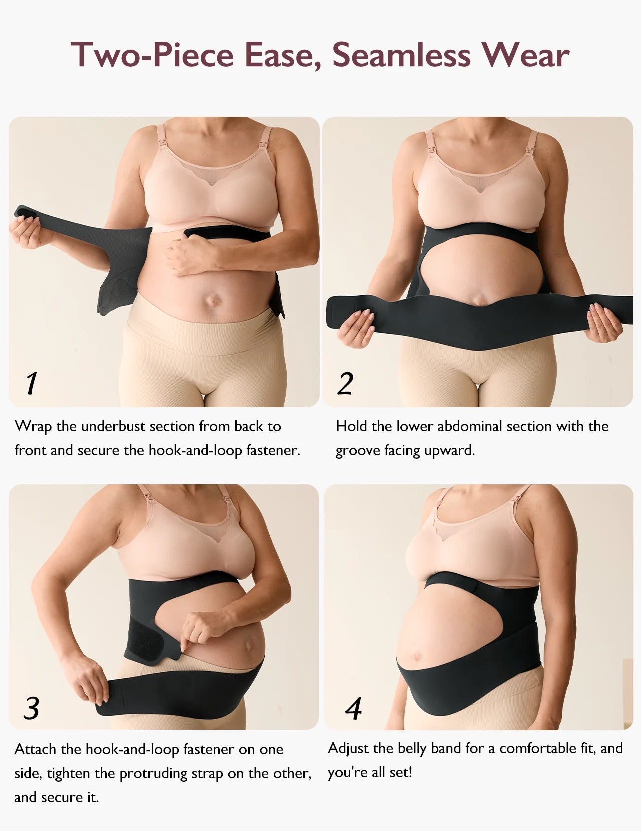 Momcozy - Ergonest Maternity Belly Band | Large