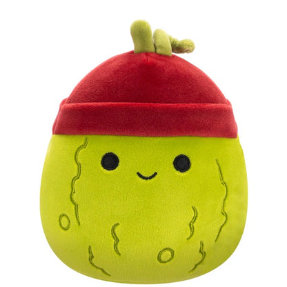 Squishmallows - Little Plush 5" Salim the Pickle with Red Beanie