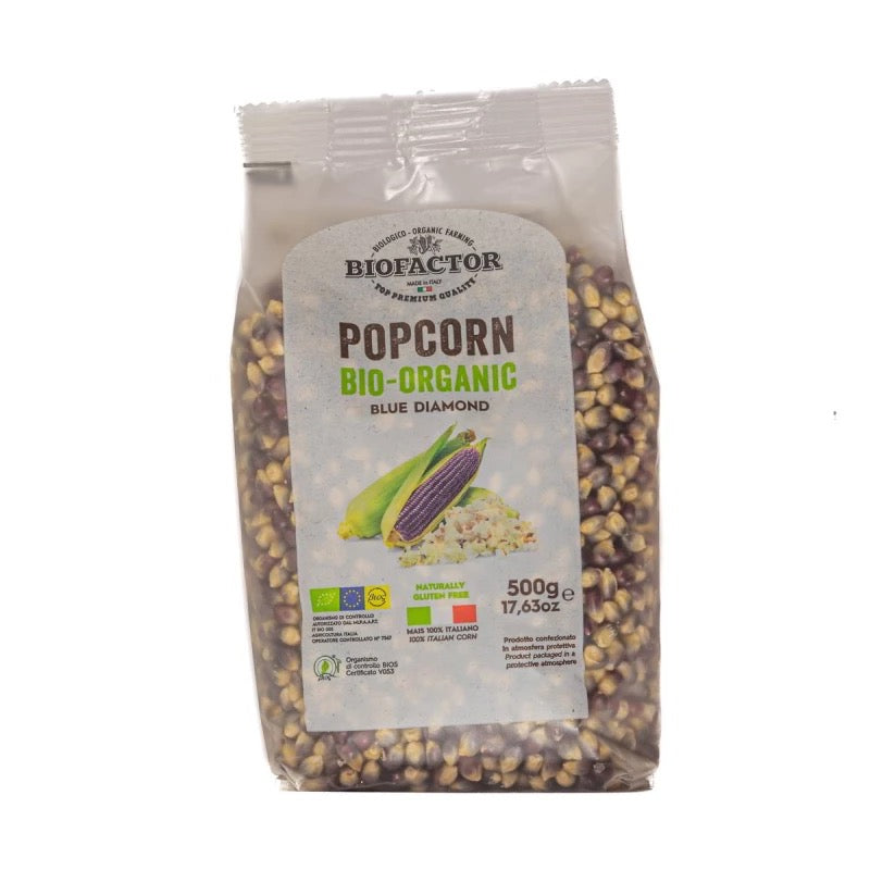Bio Factor - Organic Blue Popcorn | Gluten Free | 500g Bio Factor - Organic Blue Popcorn | Gluten Free | 500g