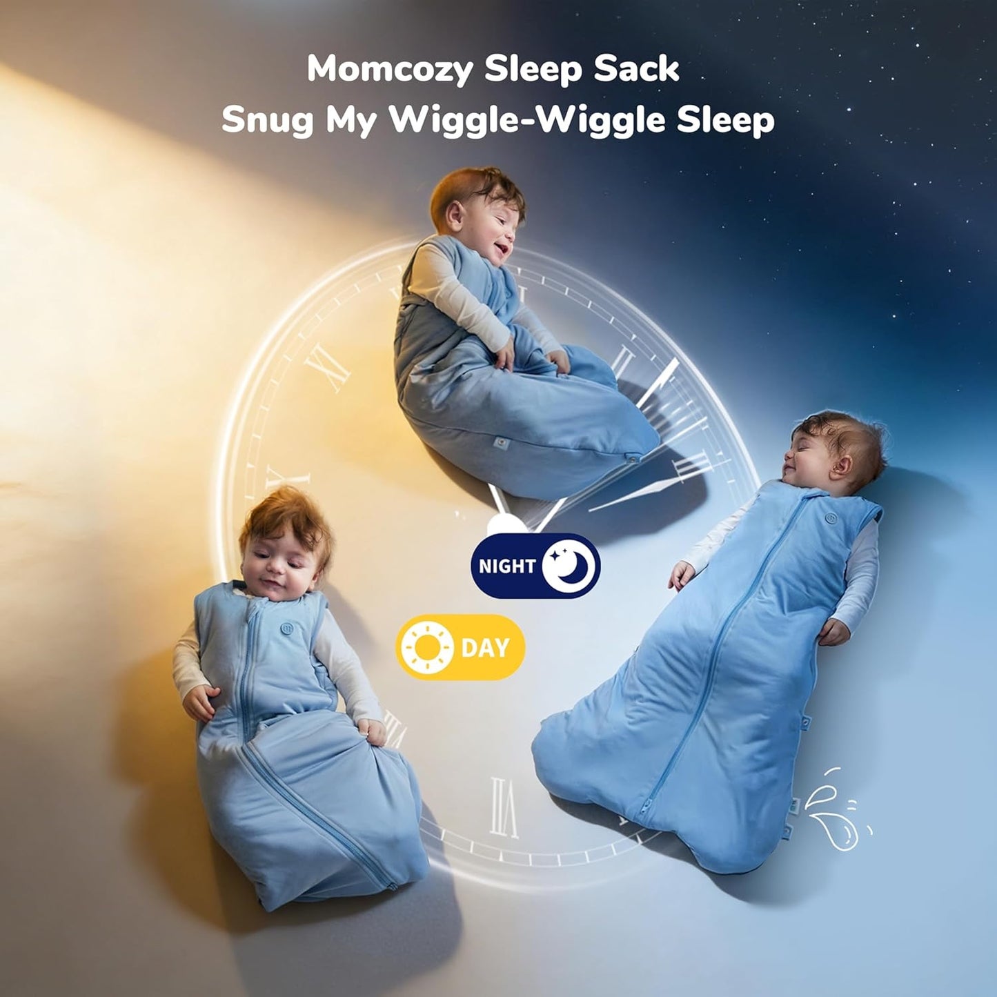 Momcozy - SB011 Sleeping Bag | Blue, Size S