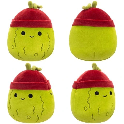 Squishmallows - Little Plush 5" Salim the Pickle with Red Beanie