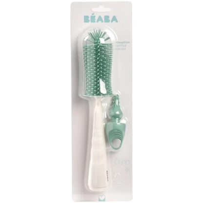 Beaba - Silicone Bottle Brush Sage Green