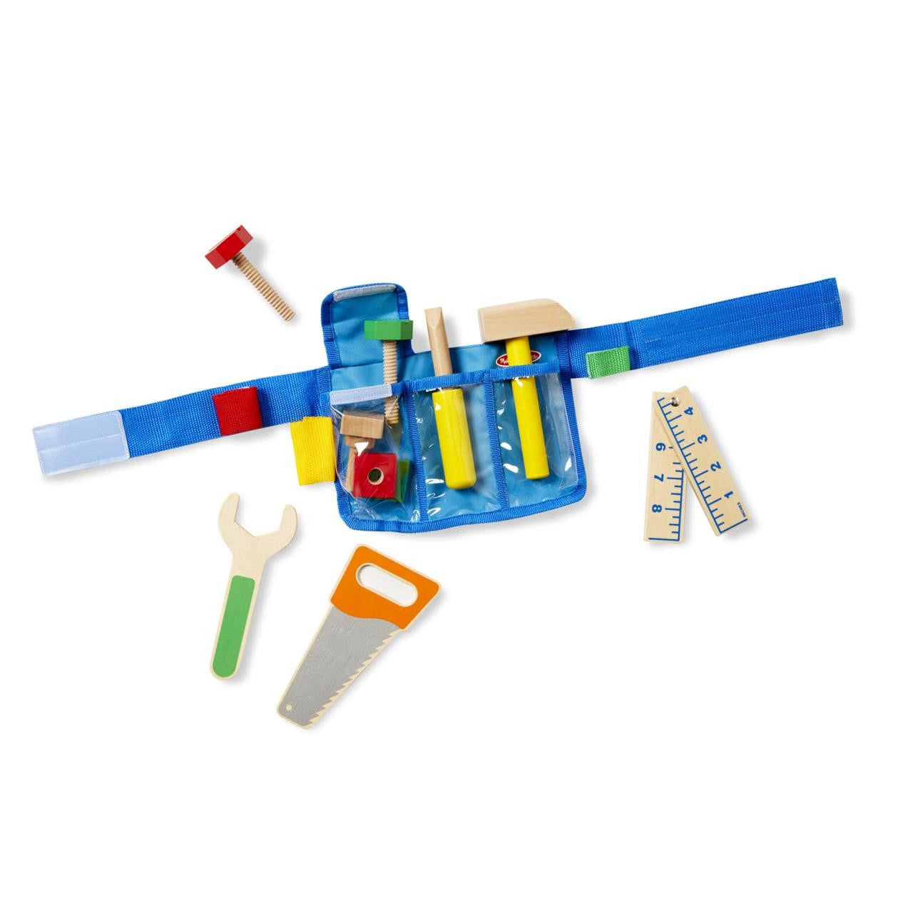 Melissa & Doug Deluxe Wooden Tool Belt Set Melissa & Doug Deluxe Wooden Tool Belt Set
