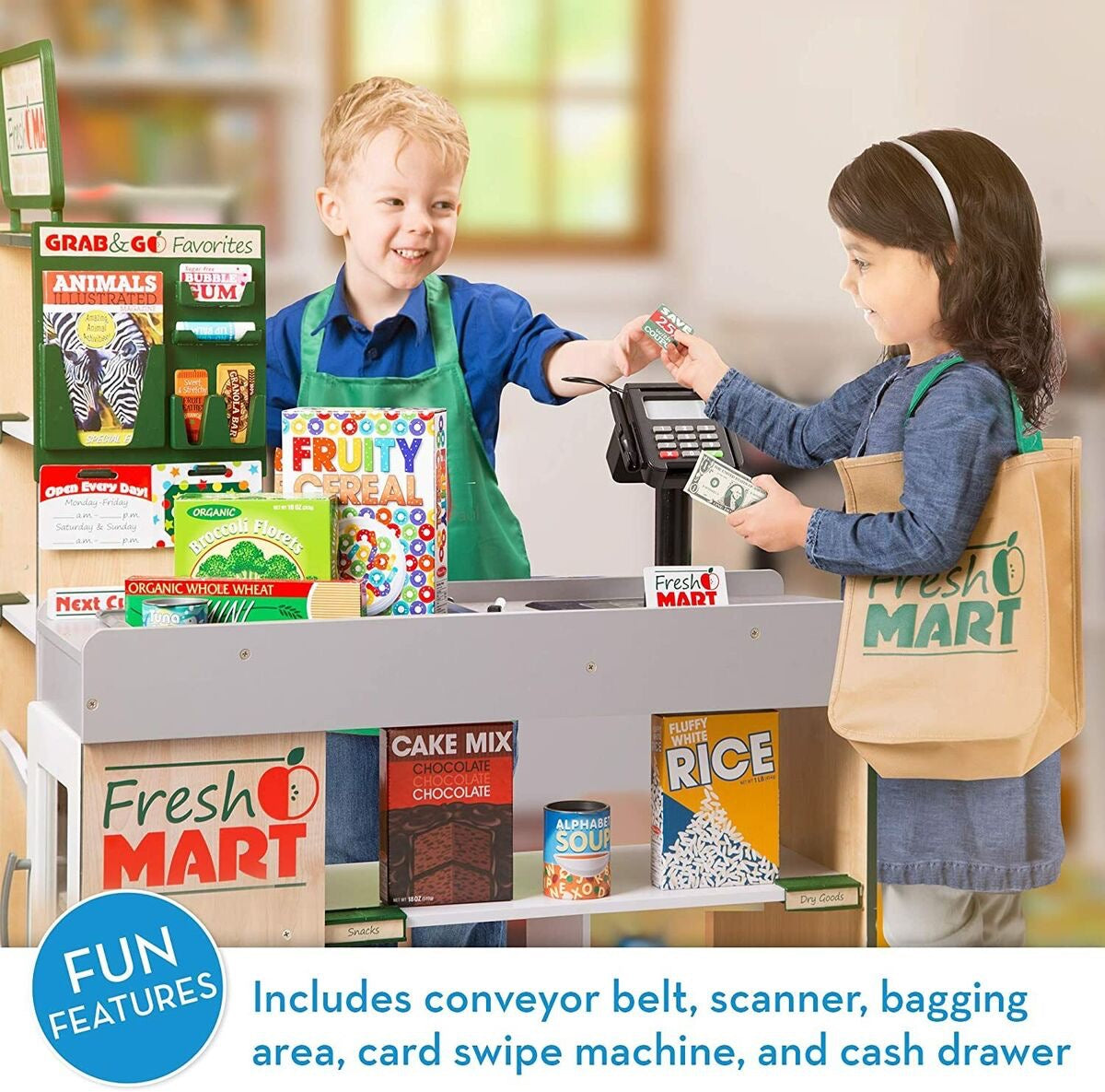 Melissa & Doug - Fresh Mart Grocery Store 3Y+ Melissa & Doug - Fresh Mart Grocery Store 3Y+
