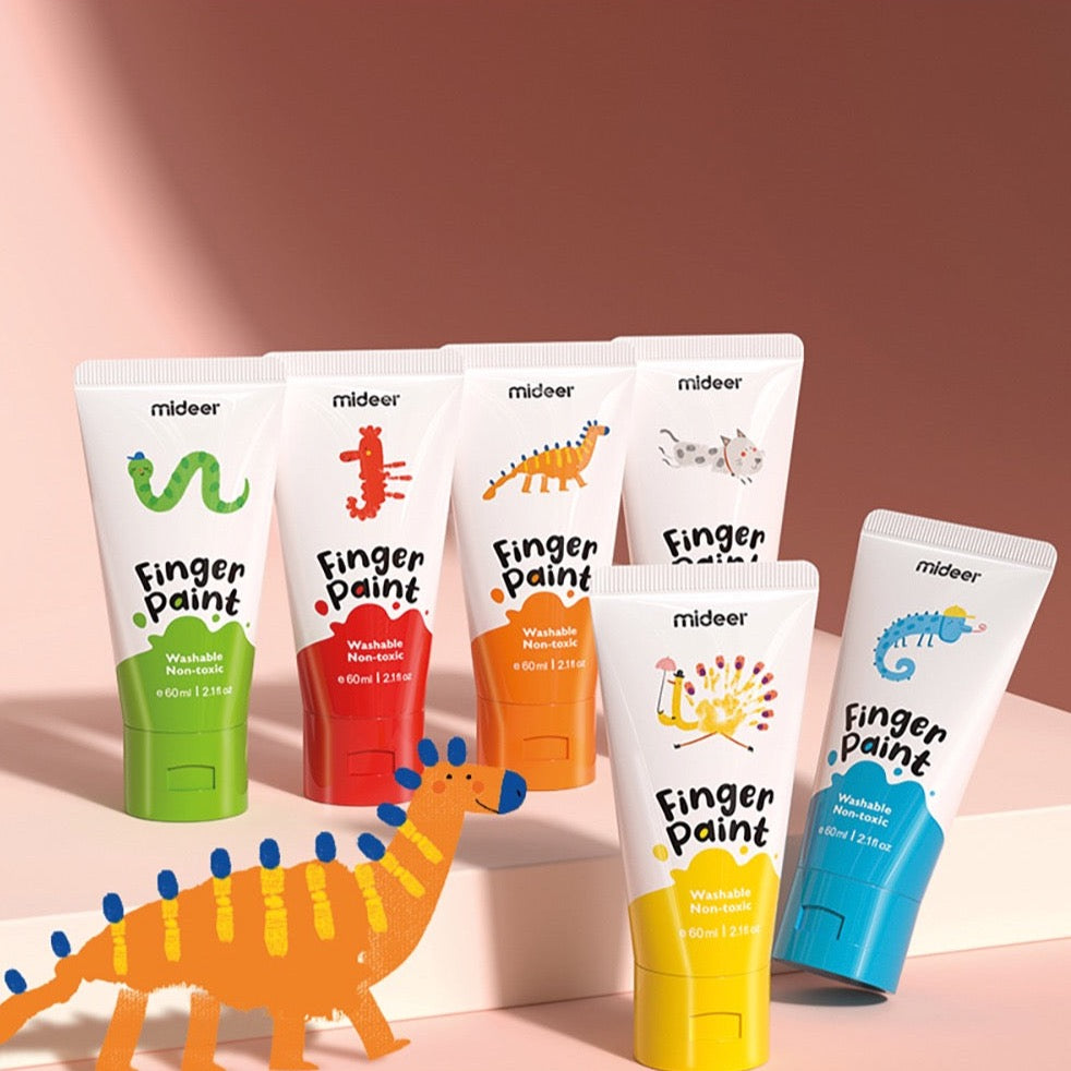 Mideer - Finger Paint Box | 6 Colors Mideer - Finger Paint Box | 6 Colors