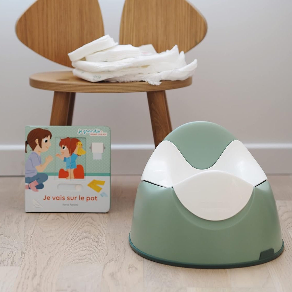 Beaba - Training Potty | Sage Green