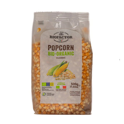 Bio Factor - Organic Classic Yellow Popcorn | Gluten Free | 500g