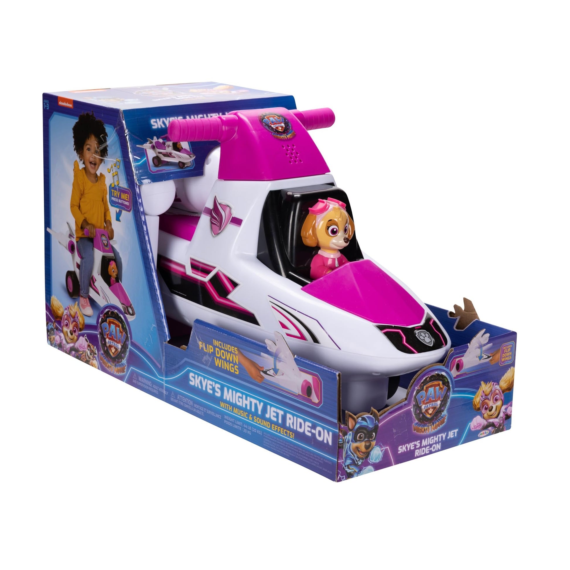 Paw Patrol - Movie 2 - Skye Mighty Jet Ride-On Paw Patrol - Movie 2 - Skye Mighty Jet Ride-On
