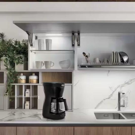 De'Longhi - American Coffee Maker 10 Cups Glass Jug Black — BambiniJO Jordan