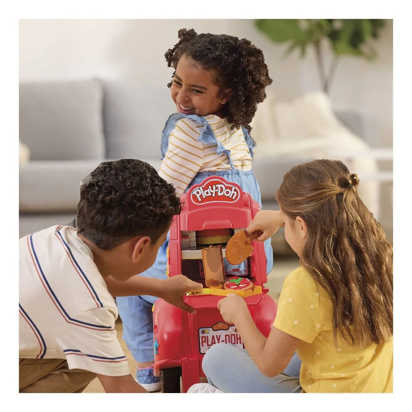 Play-Doh Pizza Delivery Kids Scooter Playset