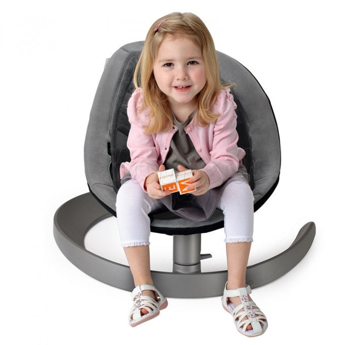 Nuna – Leaf™ Curv | Baby Lounger to Chair | Granite
