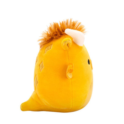 Squishmallows - Little Plush 5" Mister the Orange Dragon with Sparkle Belly