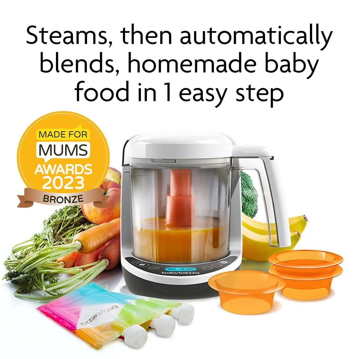 Baby Brezza - One Step Baby Food Maker Deluxe Baby Brezza - One Step Baby Food Maker Deluxe